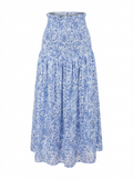 Jupe Choupette bleu riviera