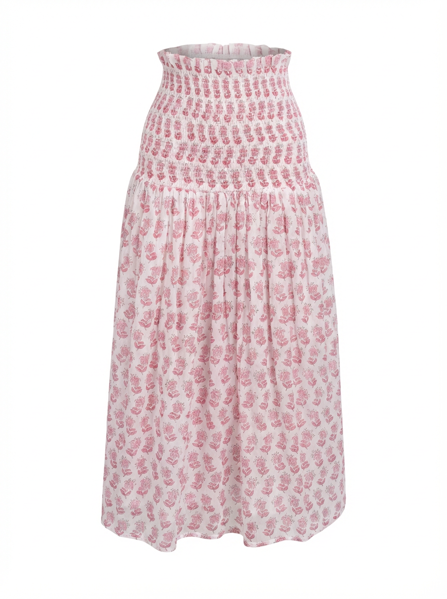 Jupe Choupette rose pétale