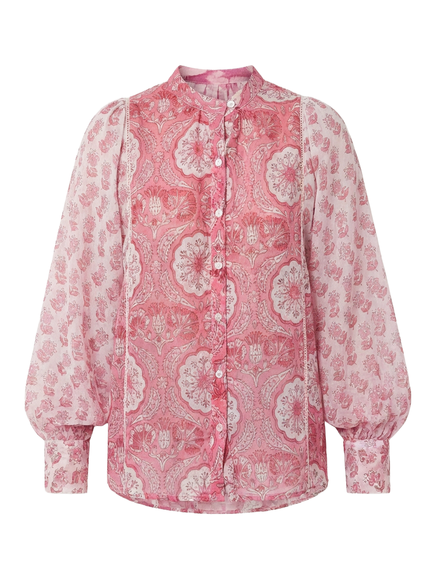 Blouse Iconique rose lotus