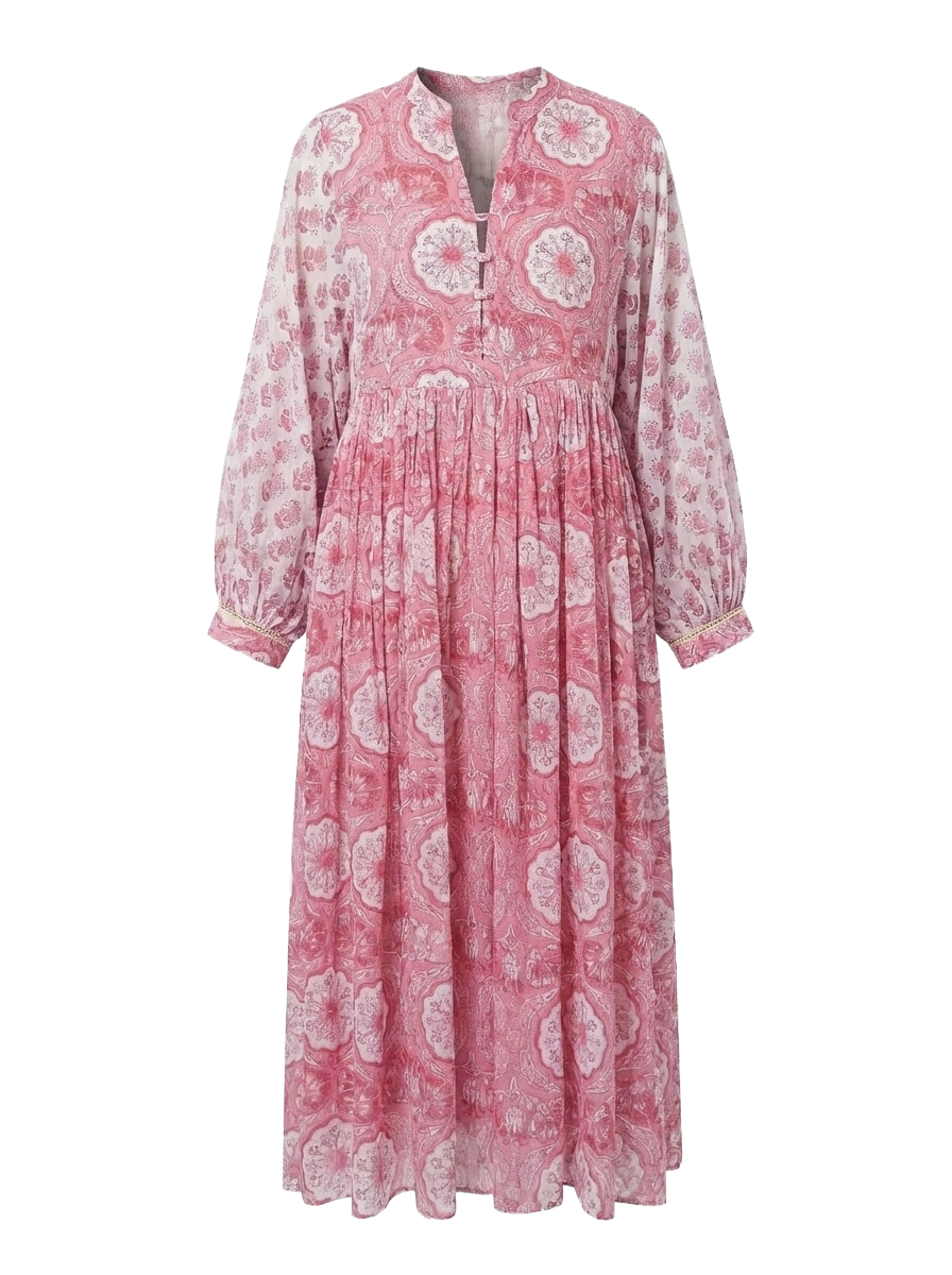 Robe rose lotus