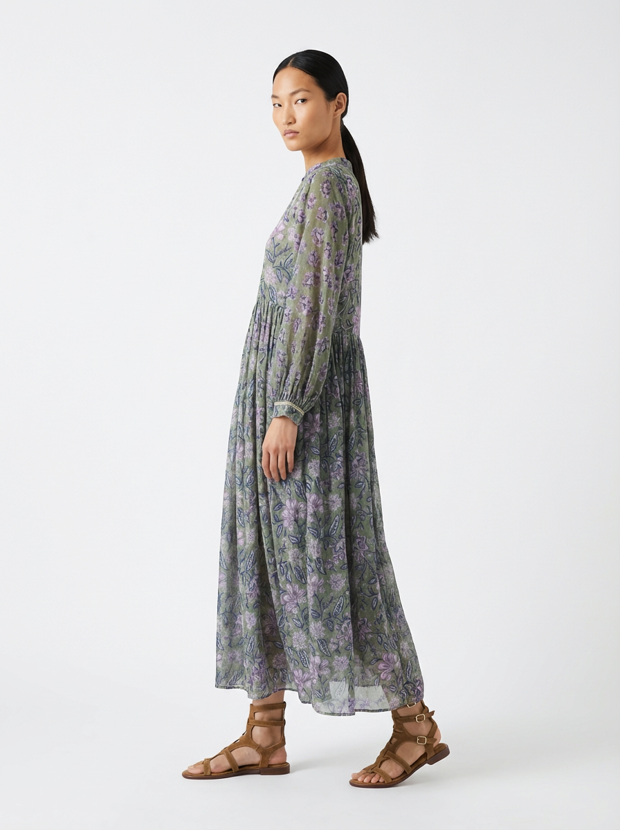 Robe vert printemps