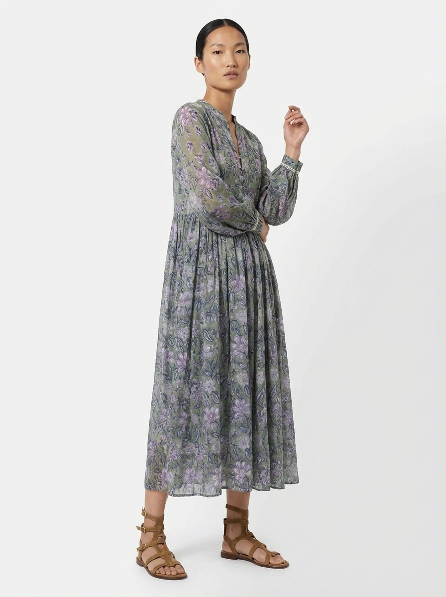 Robe vert printemps