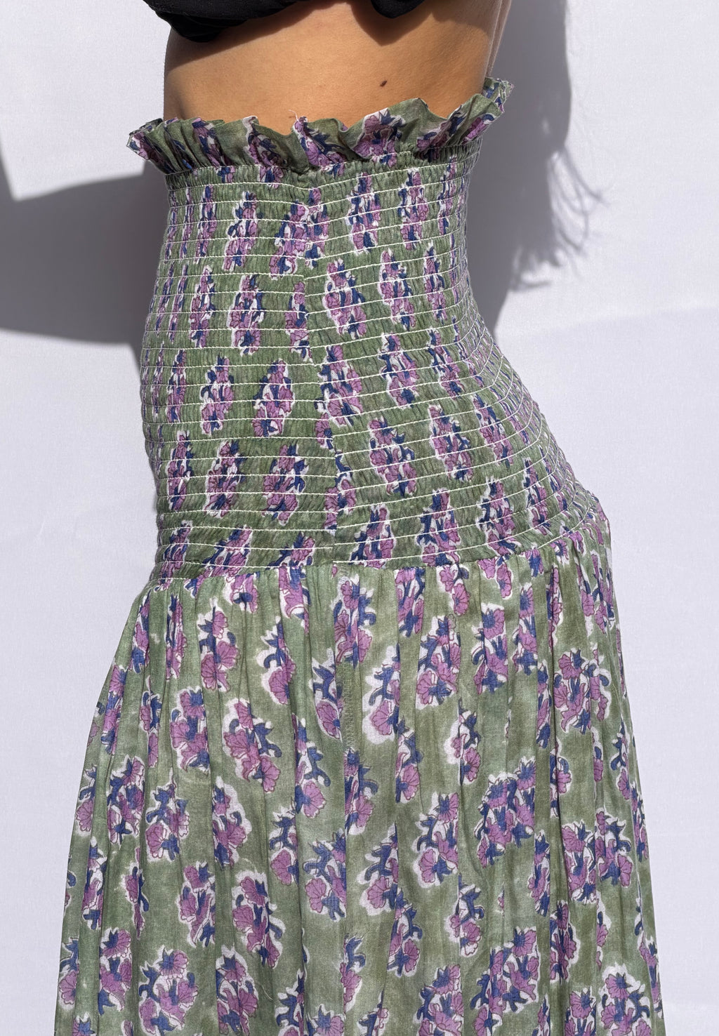 Jupe Choupette vert lila