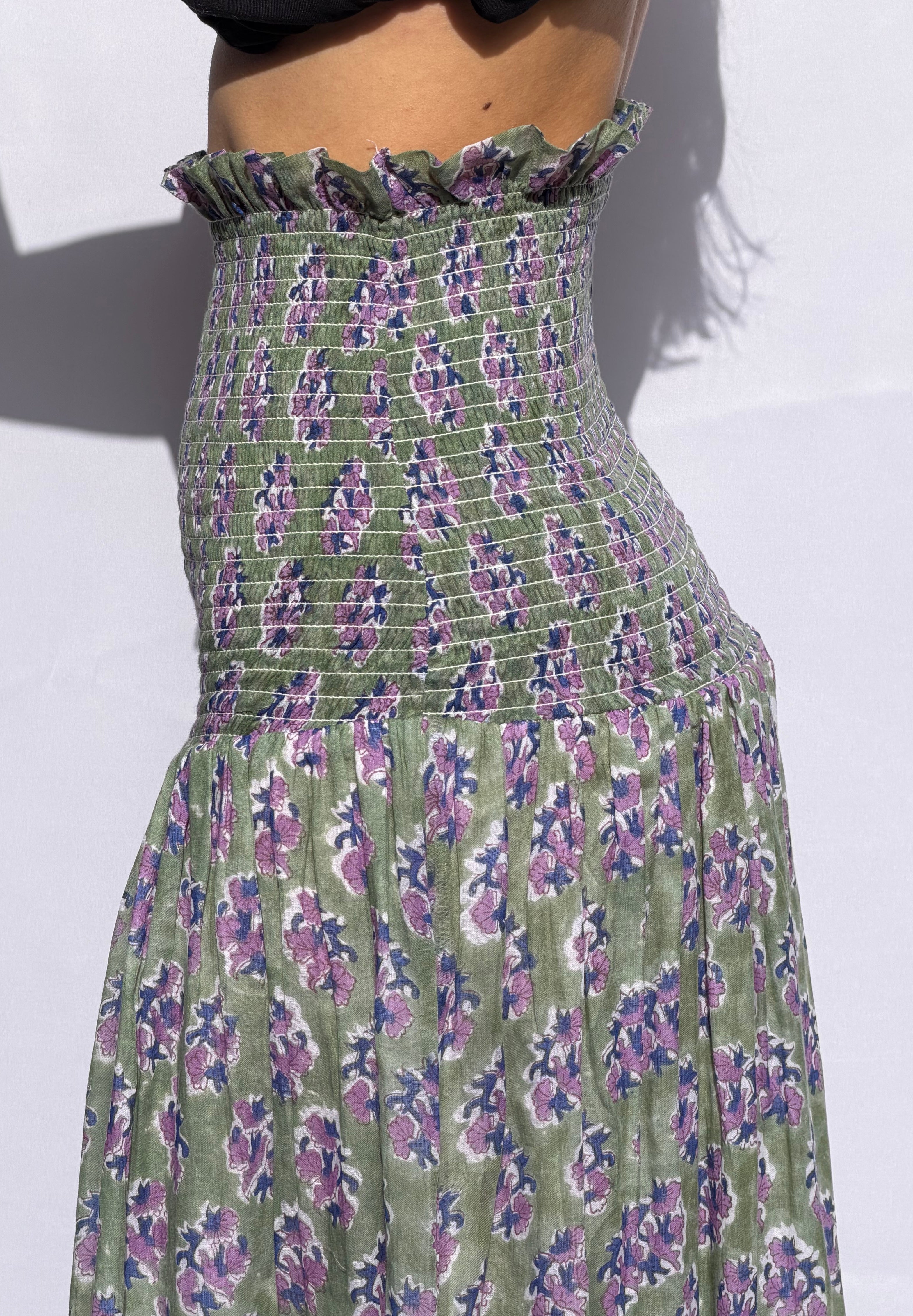 Jupe Choupette vert lila