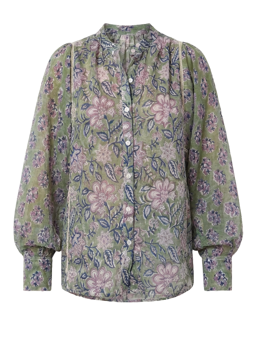 Blouse Iconique vert printemps