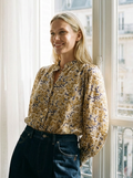 Blouse Iconique écru et marine