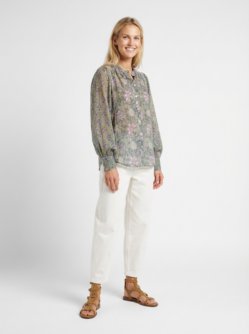 Blouse Iconique vert printemps