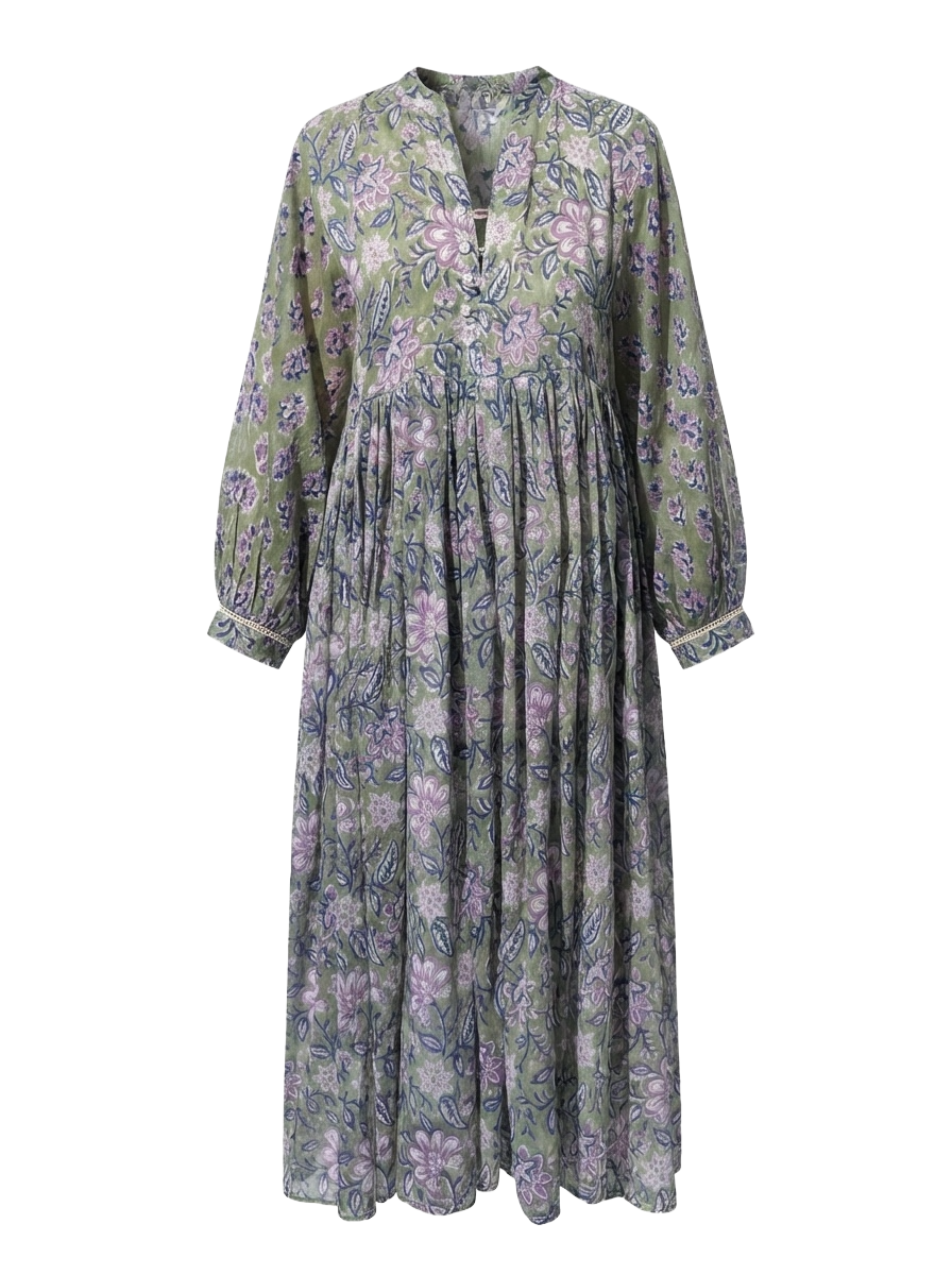 Robe vert printemps