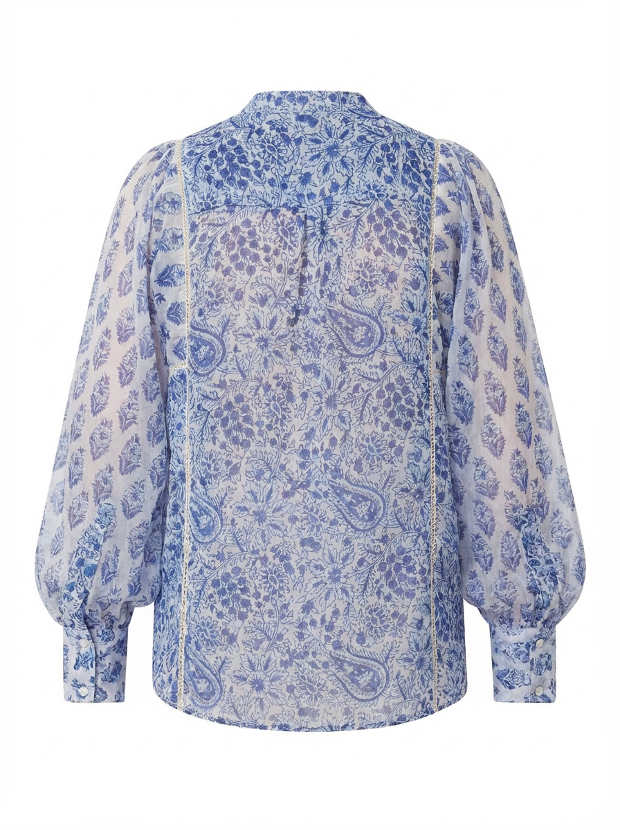 Blouse Iconique bleu riviera