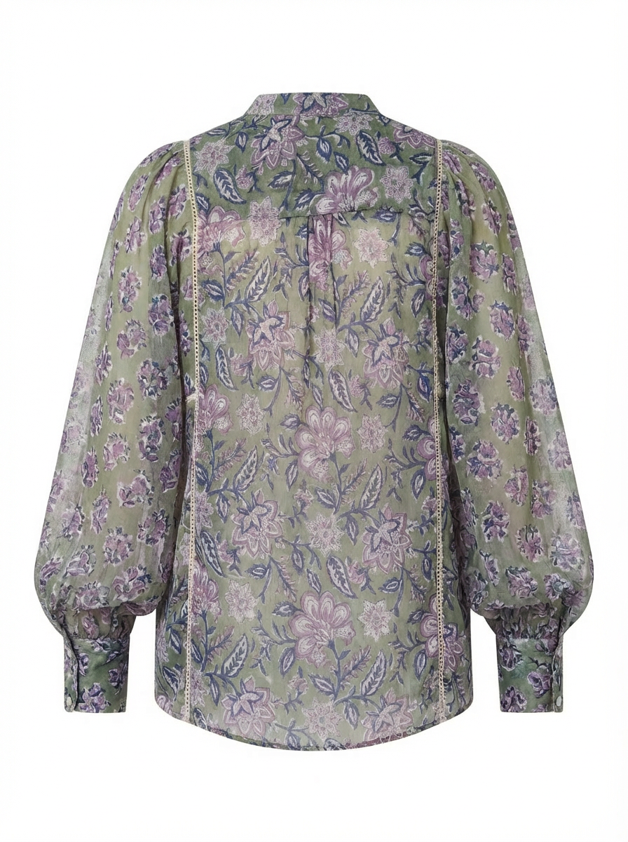 Blouse Iconique vert printemps