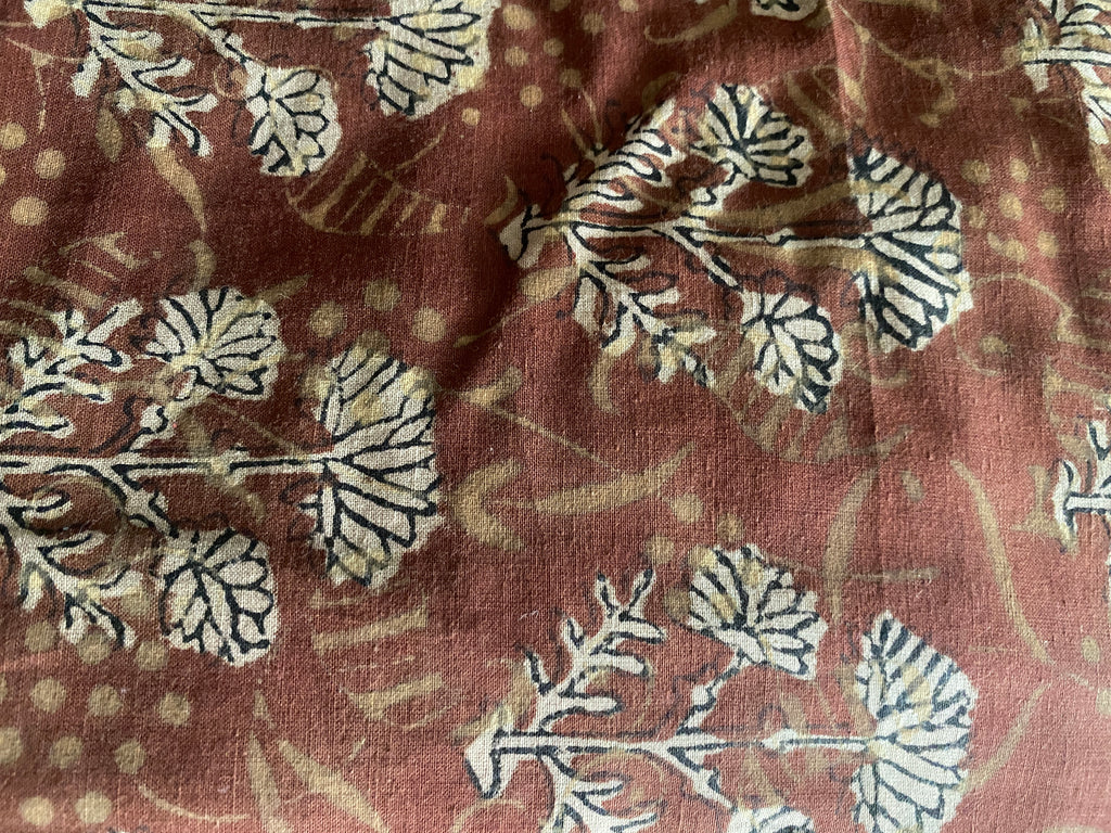 Blouse Iconique marron et écru